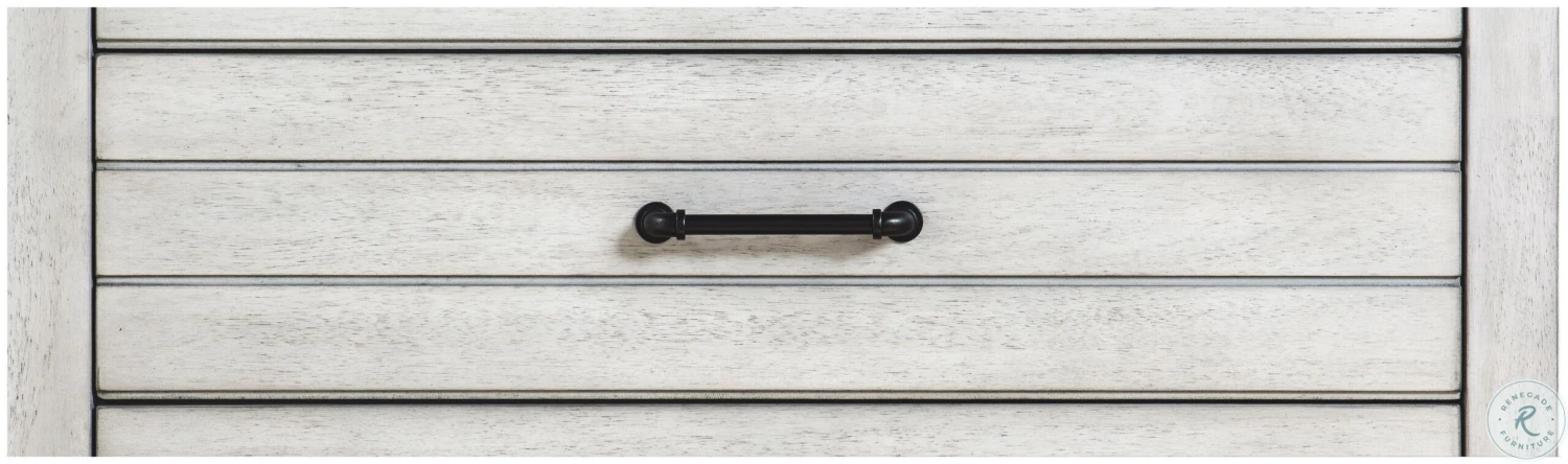 Summer Camp Stone Path White Youth Bunk Bedroom Set With Trundle - Image 8