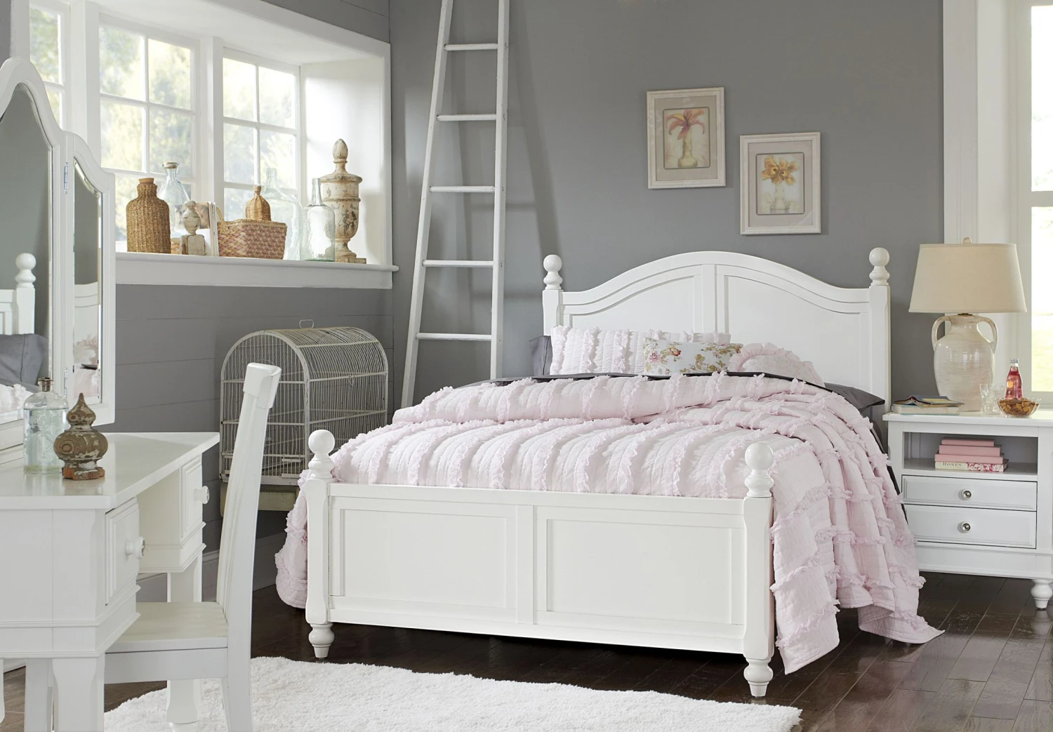 Lake House White Chair - Image 5