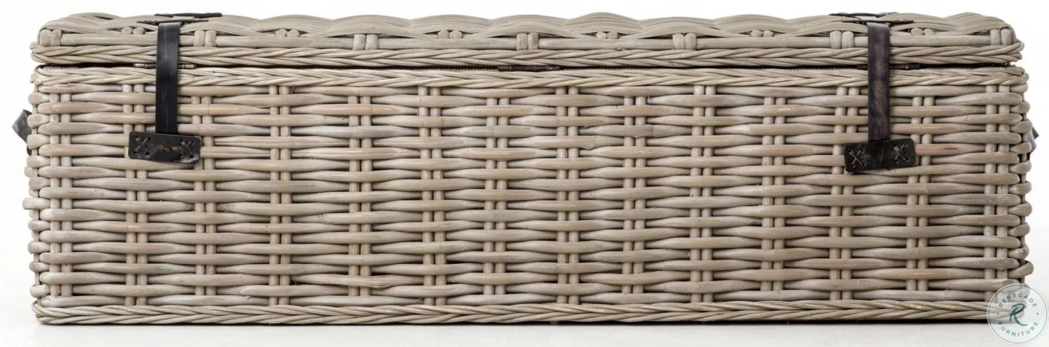 Woodland Bedroom Vintage Grey Trunk - Image 8