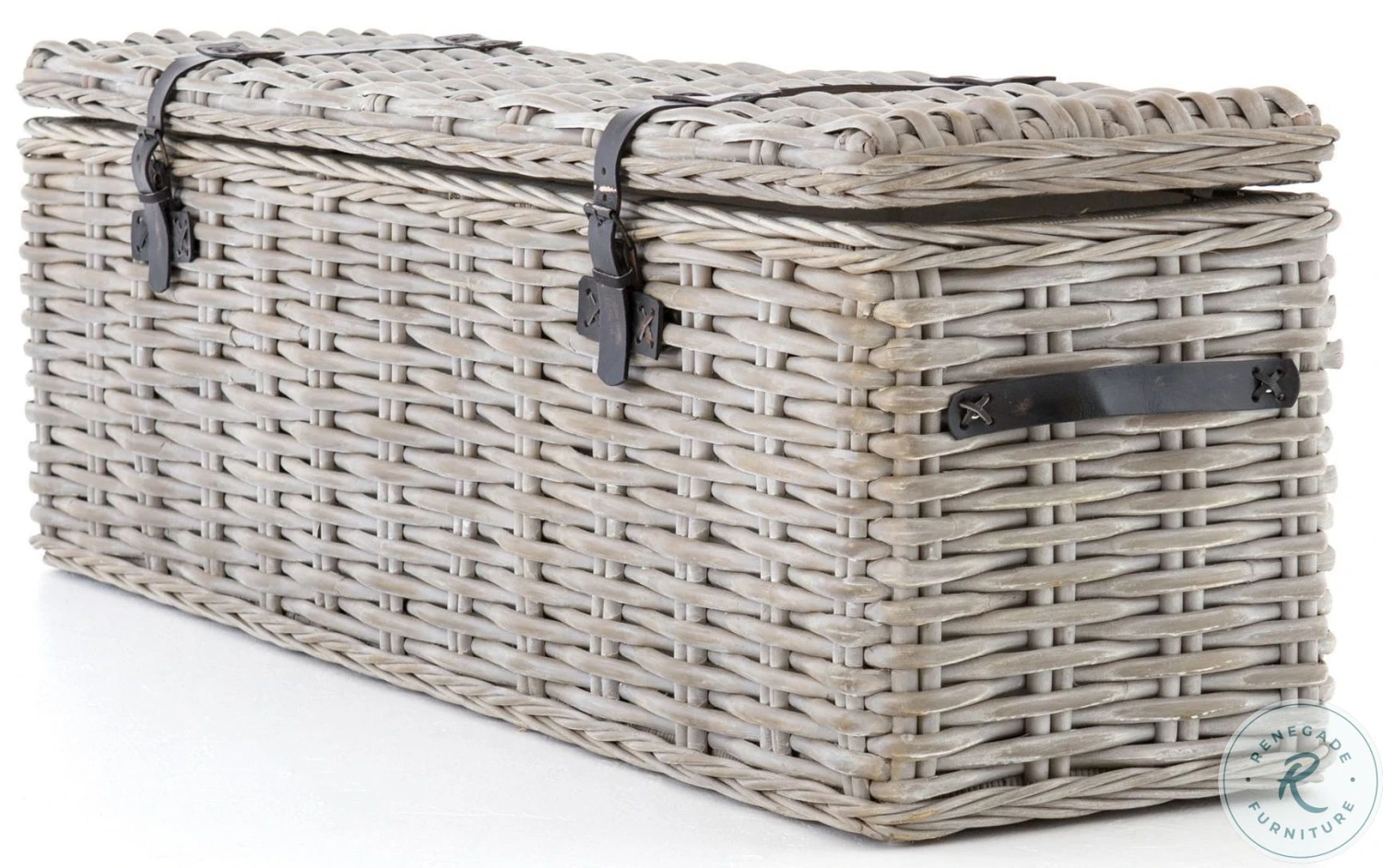 Woodland Bedroom Vintage Grey Trunk - Image 7