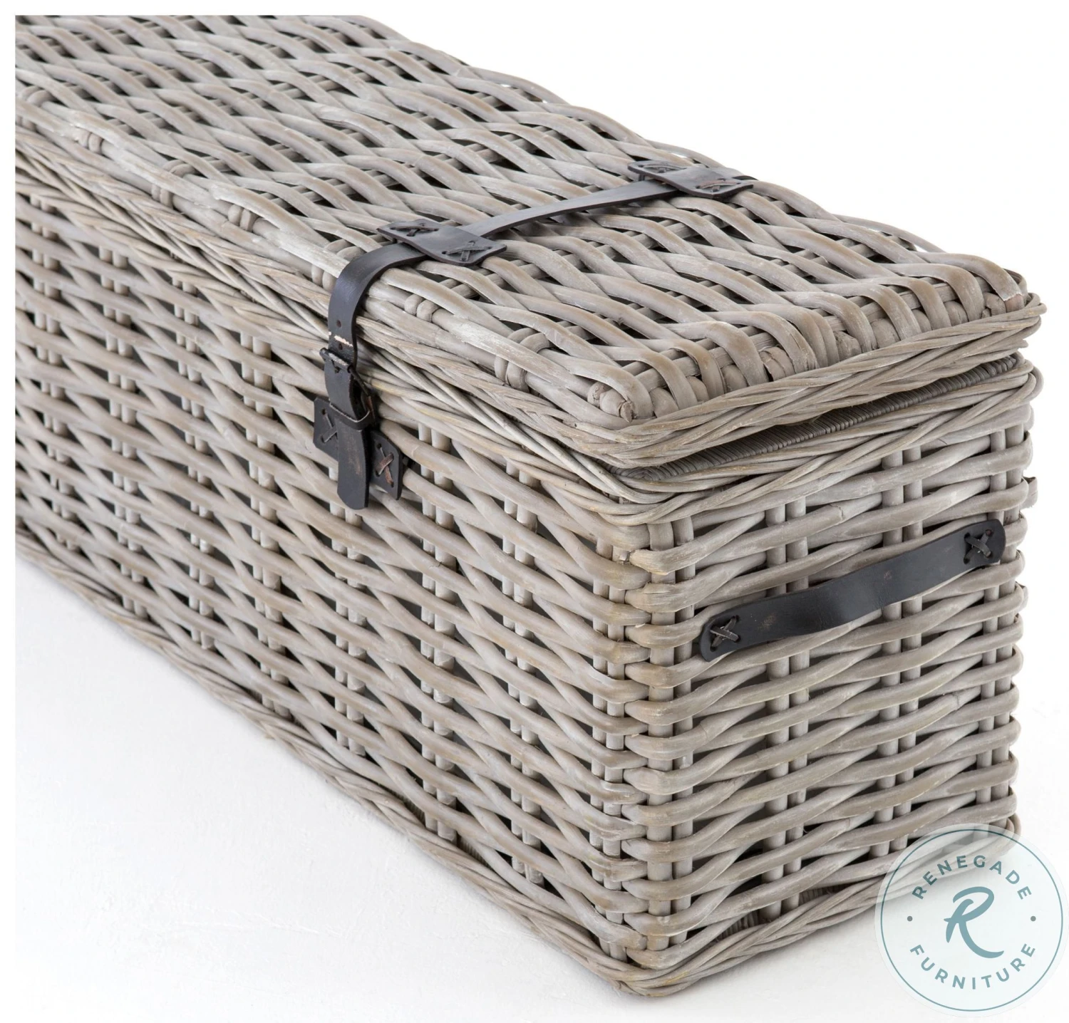 Woodland Bedroom Vintage Grey Trunk - Image 9