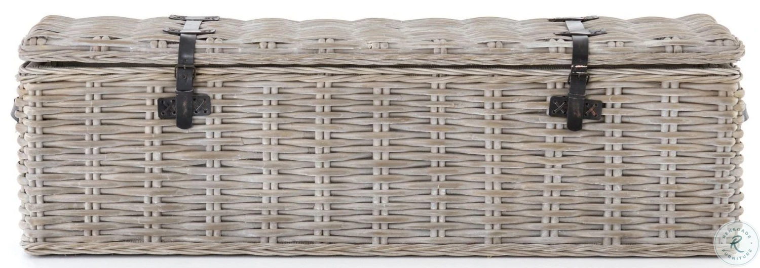 Woodland Bedroom Vintage Grey Trunk - Image 5