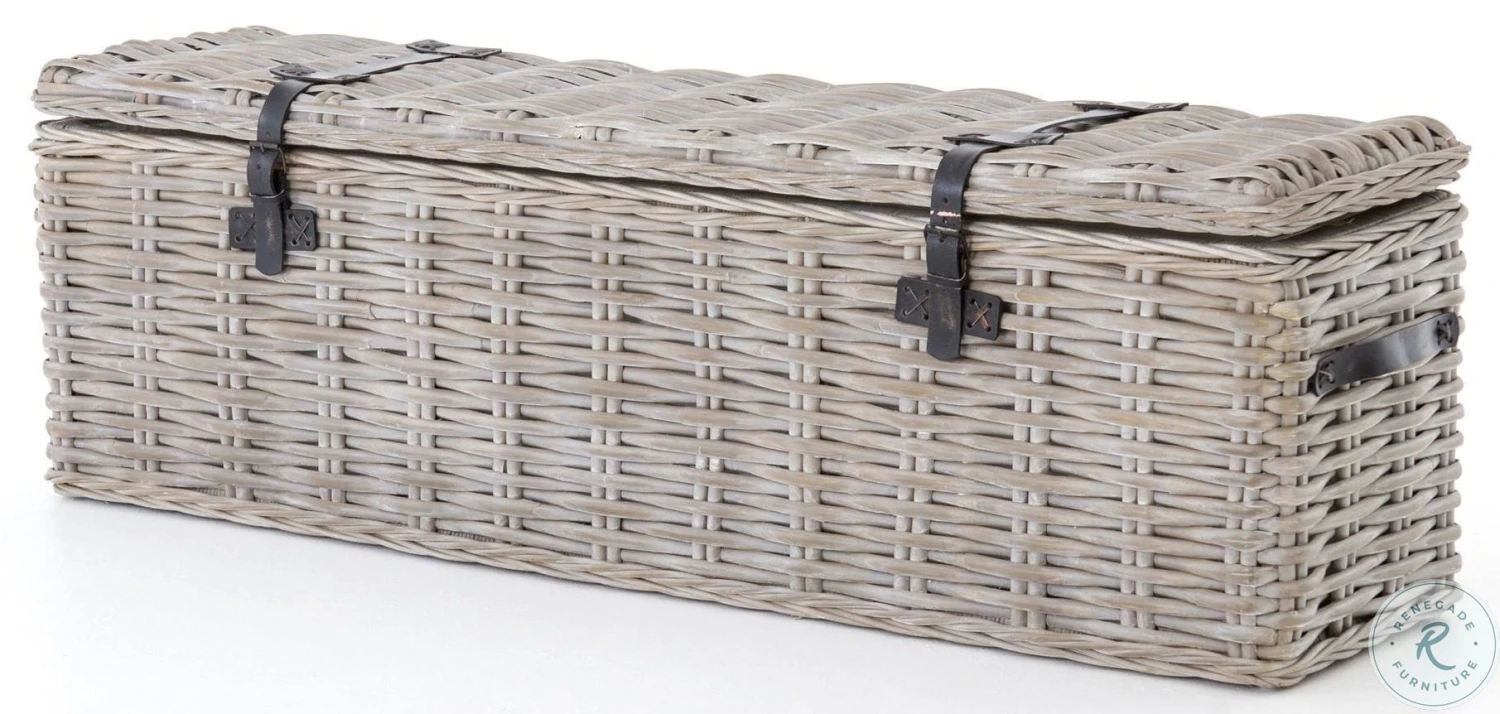 Woodland Bedroom Vintage Grey Trunk