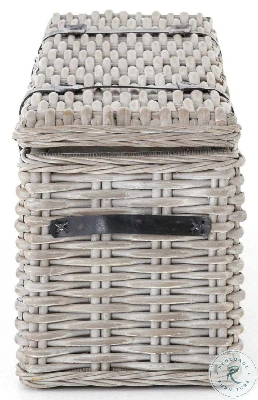 Woodland Bedroom Vintage Grey Trunk - Image 6