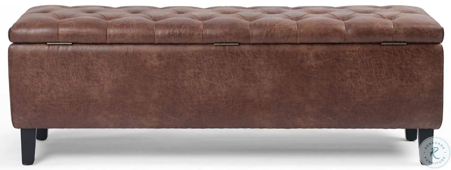 Jefferson Vintage Tobacco Trunk - Image 6