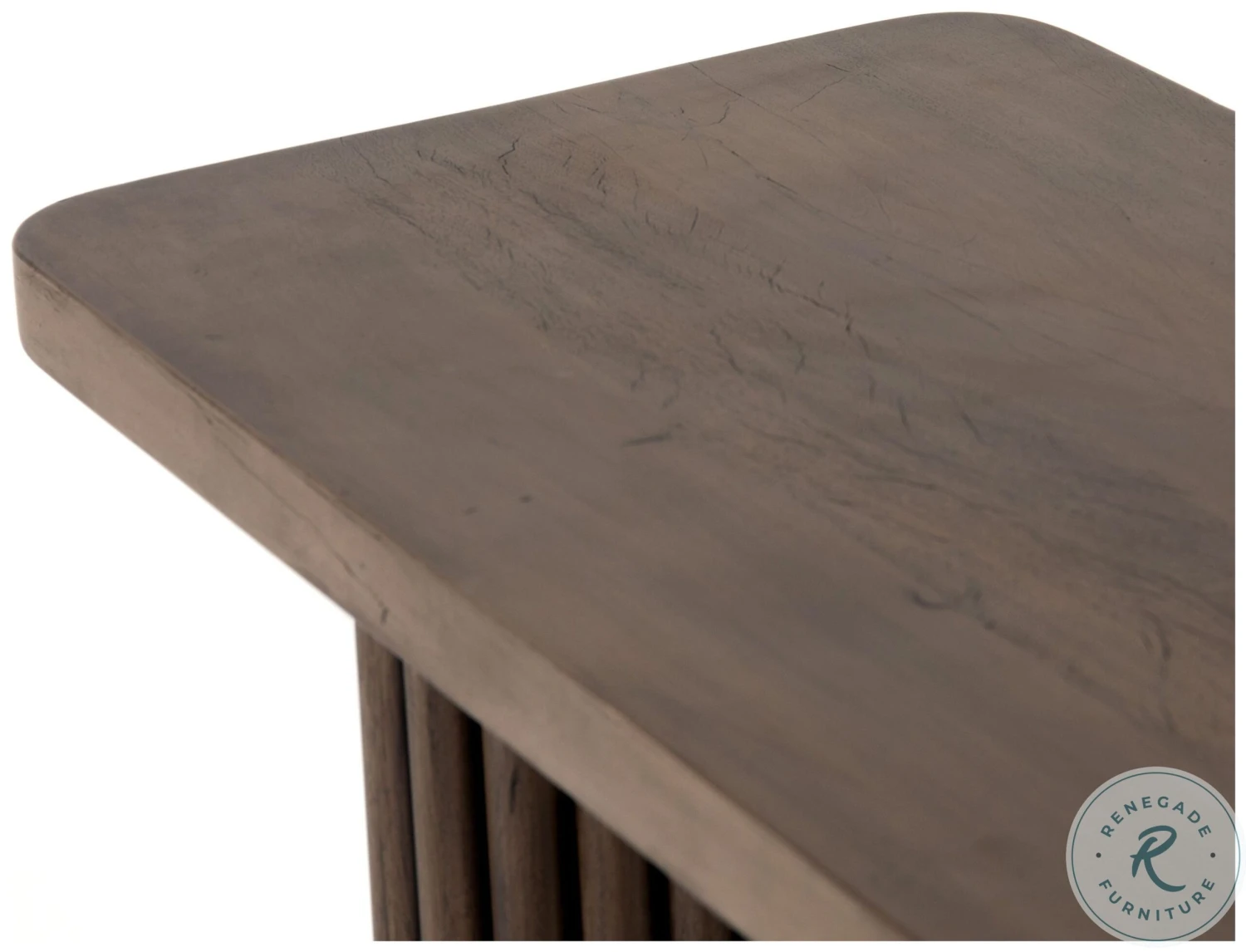 Rutherford Reclaimed Ashen Brown Console Table - Image 7