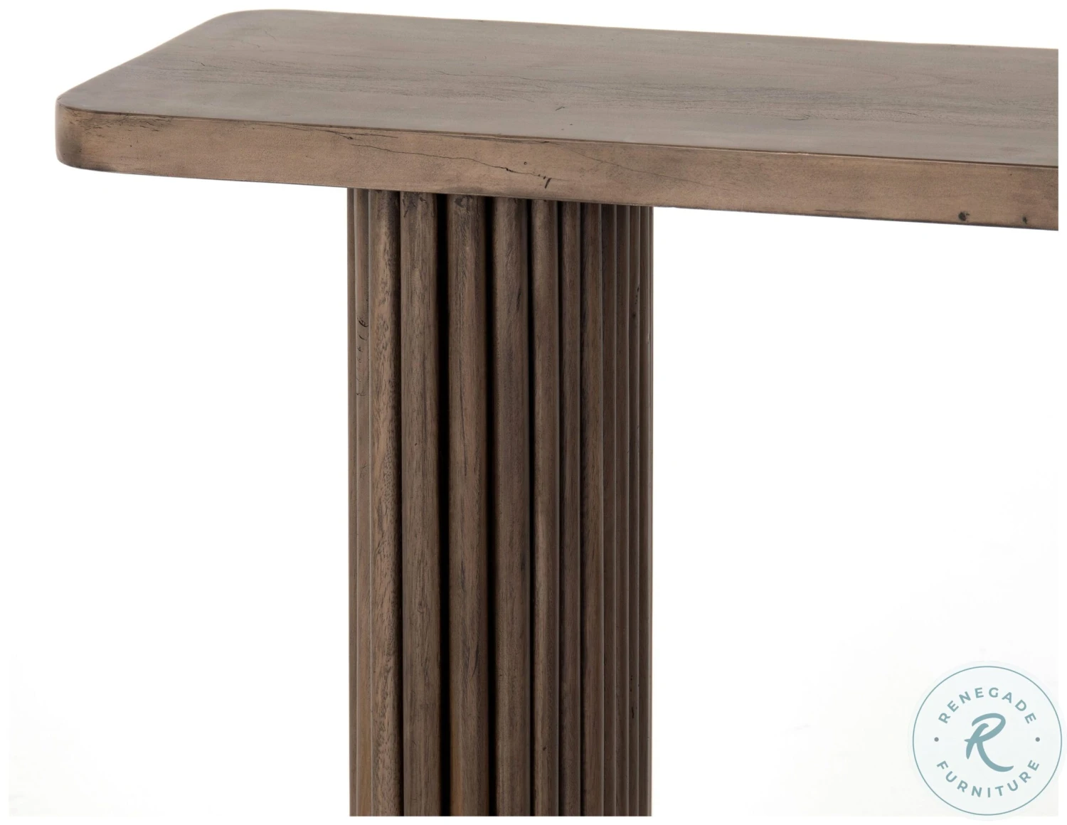 Rutherford Reclaimed Ashen Brown Console Table - Image 8