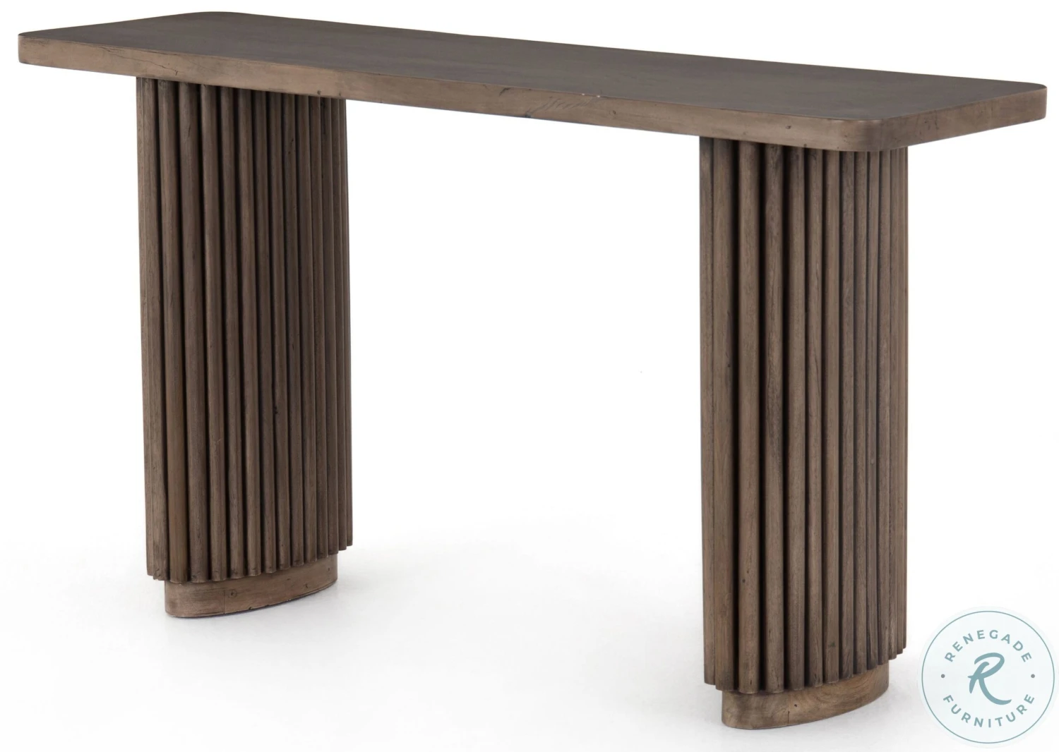 Rutherford Reclaimed Ashen Brown Console Table