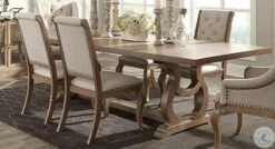 Brockway Barley Brown Extendable Rectangular Dining Table