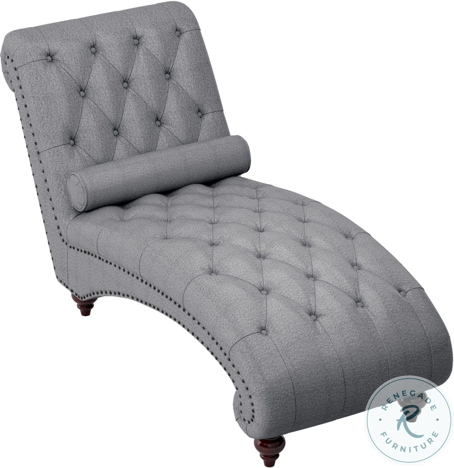 Bonne Dark Gray Chaise