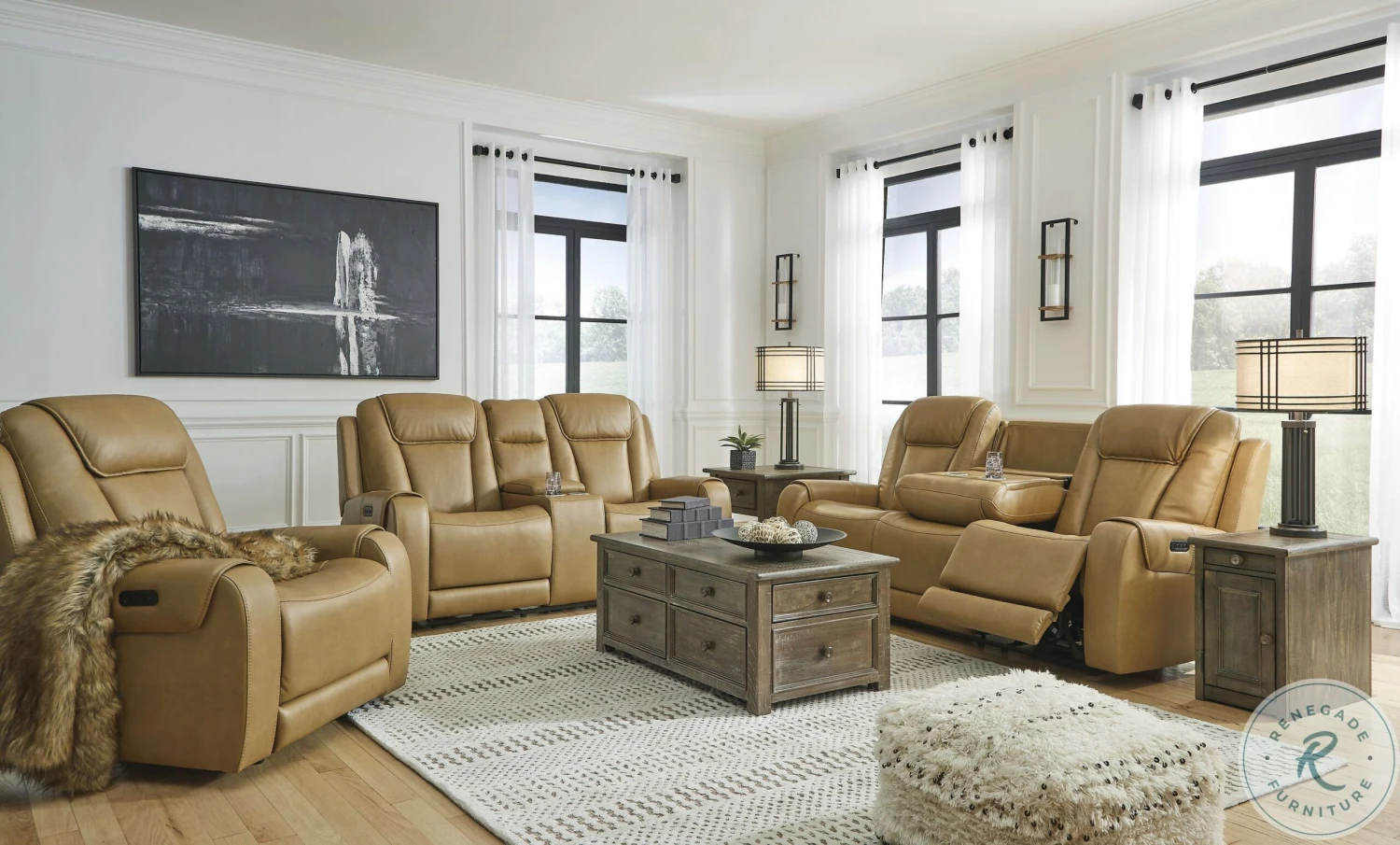 Wyndahl Rustic Brown Chairside End Table - Image 9