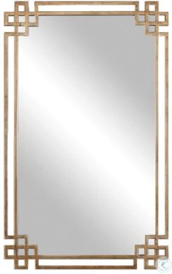 Devoll Antique Gold Mirror