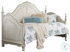 Cinderella Antique White With Gray Daybed