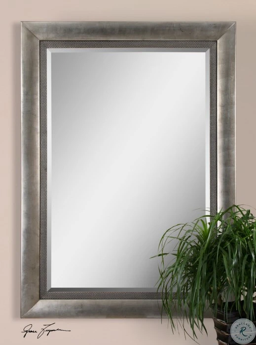 Gilford Antique Silver Mirror - Image 2