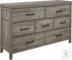 Bainbridge Weathered Gray Dresser