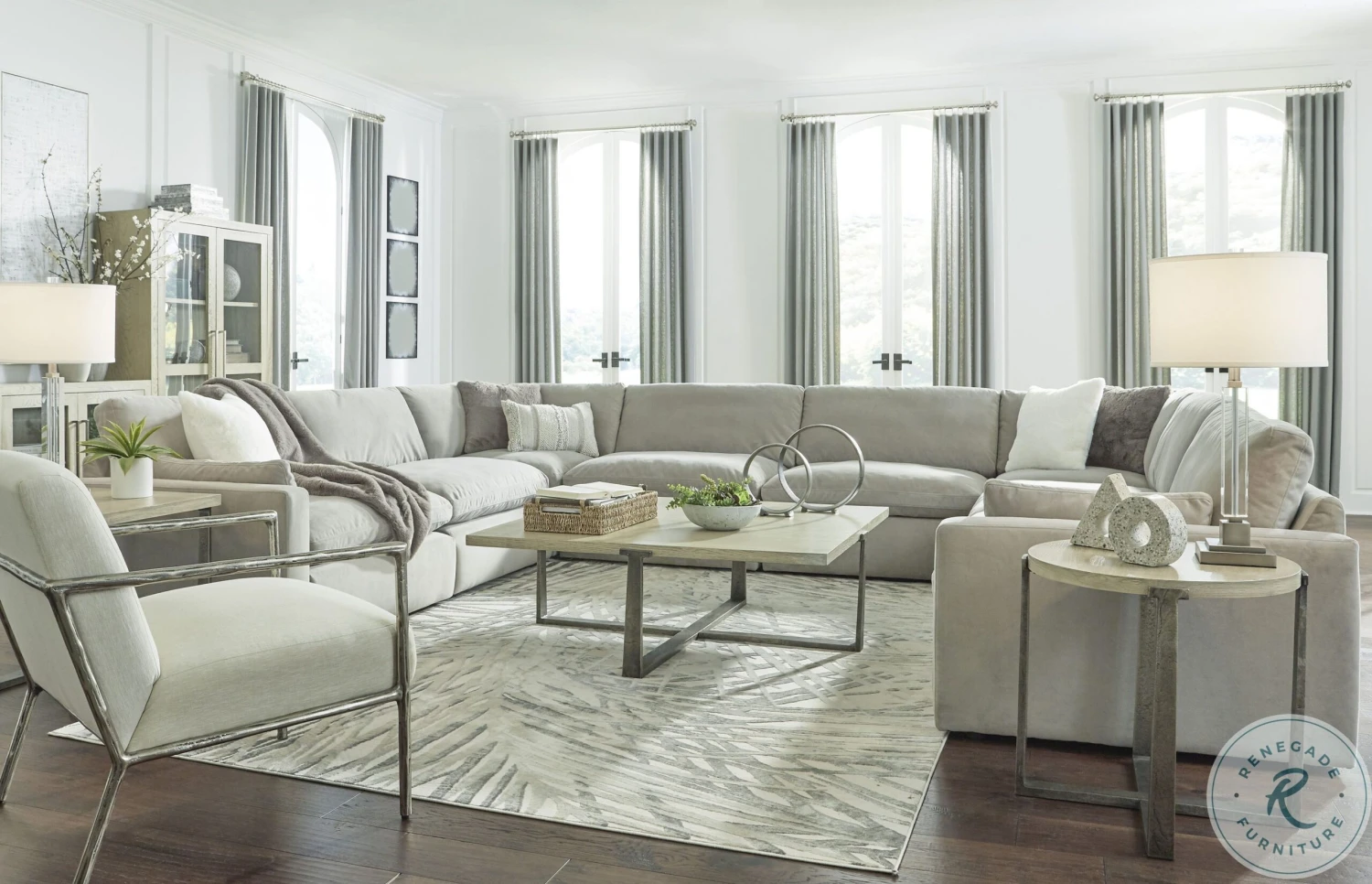 Dalenville Gray 22" End Table - Image 2