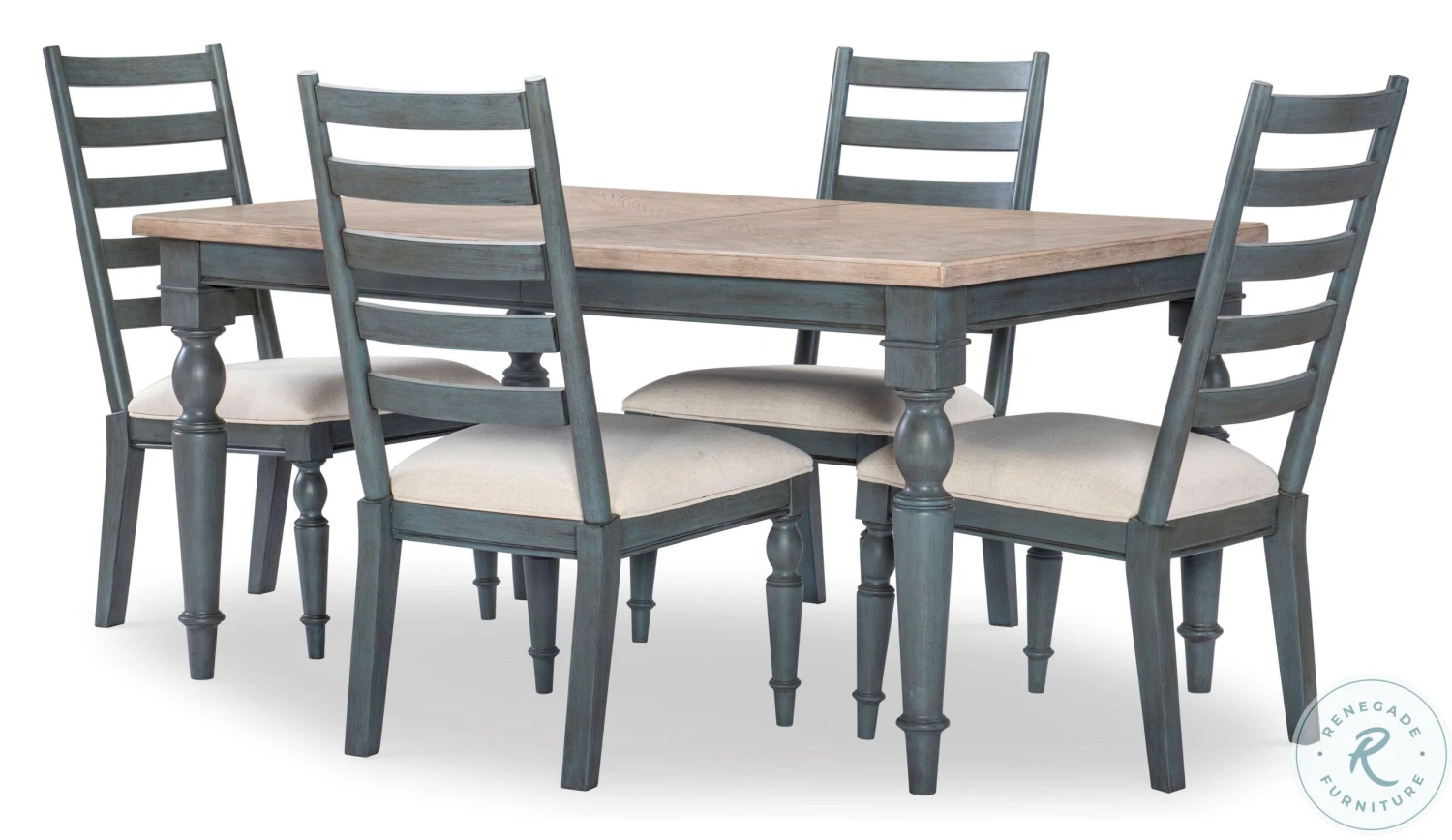 Easton Hills Cream Ladder Back Side Chair Set Of 2 - Image 10