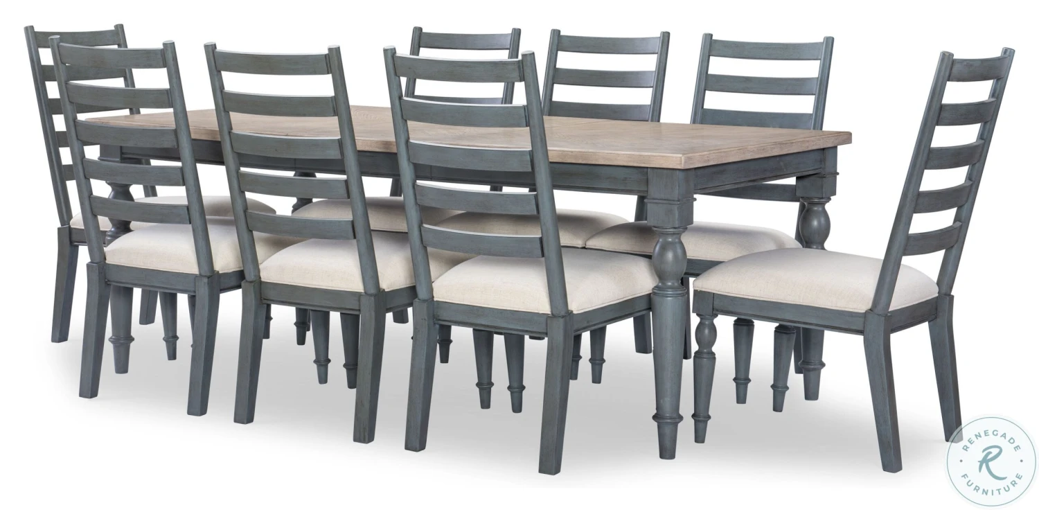 Easton Hills Cream Ladder Back Side Chair Set Of 2 - Image 8