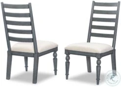 Easton Hills Cream Ladder Back Side Chair Set Of 2