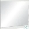 Kerren White High Gloss Mirror