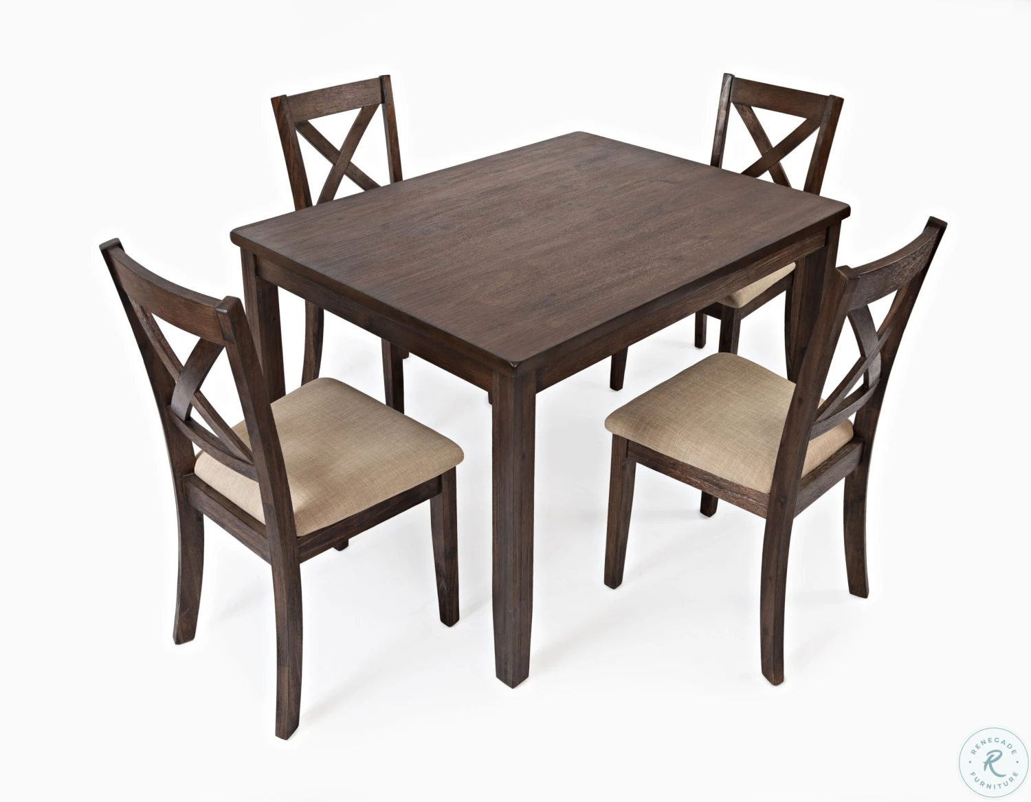 Walnut Creek 5 Piece Dining Table Set - Image 3