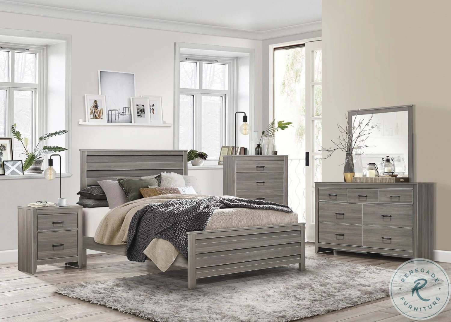 Waldorf Dark Gray Nightstand - Image 2