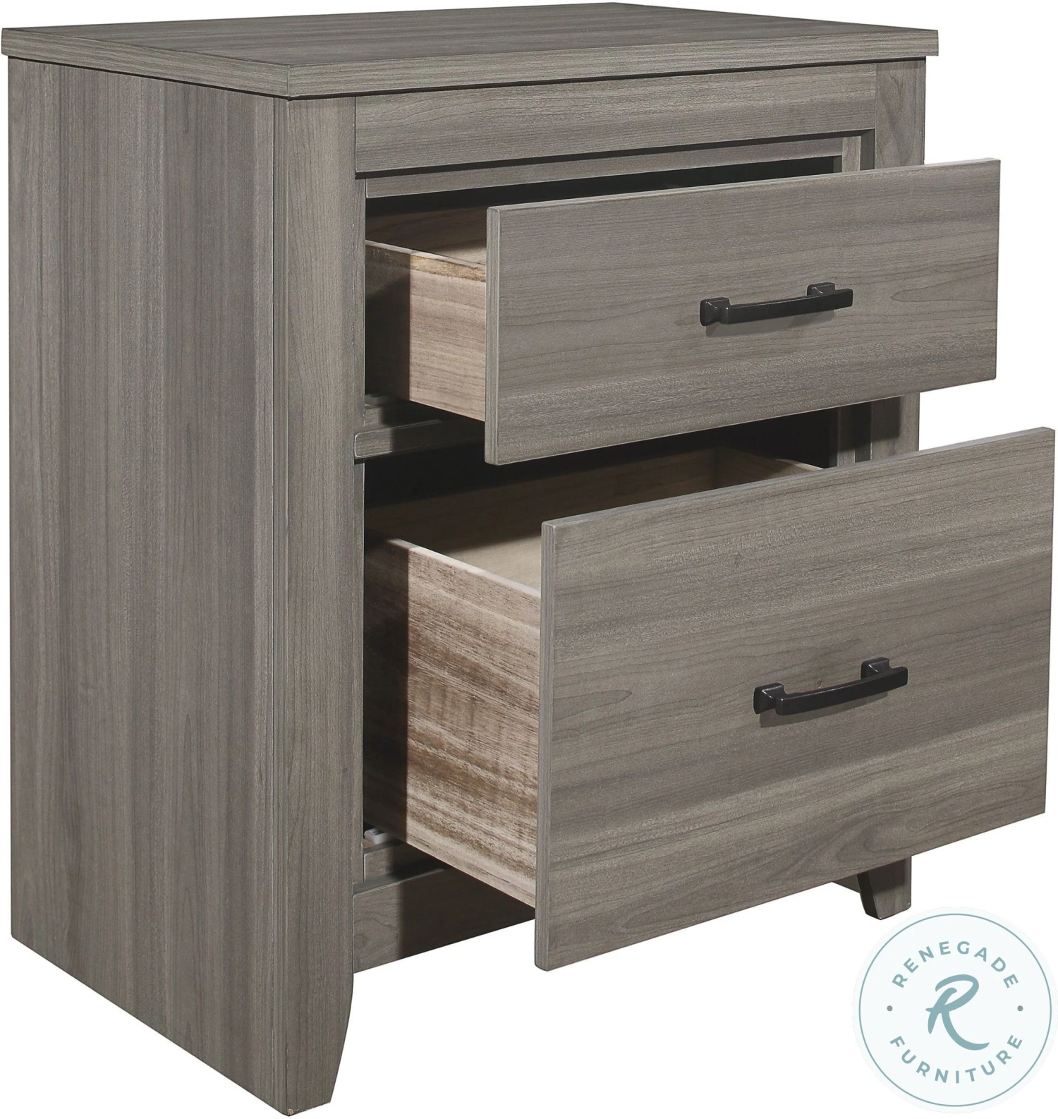 Waldorf Dark Gray Nightstand - Image 3