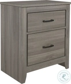 Waldorf Dark Gray Nightstand