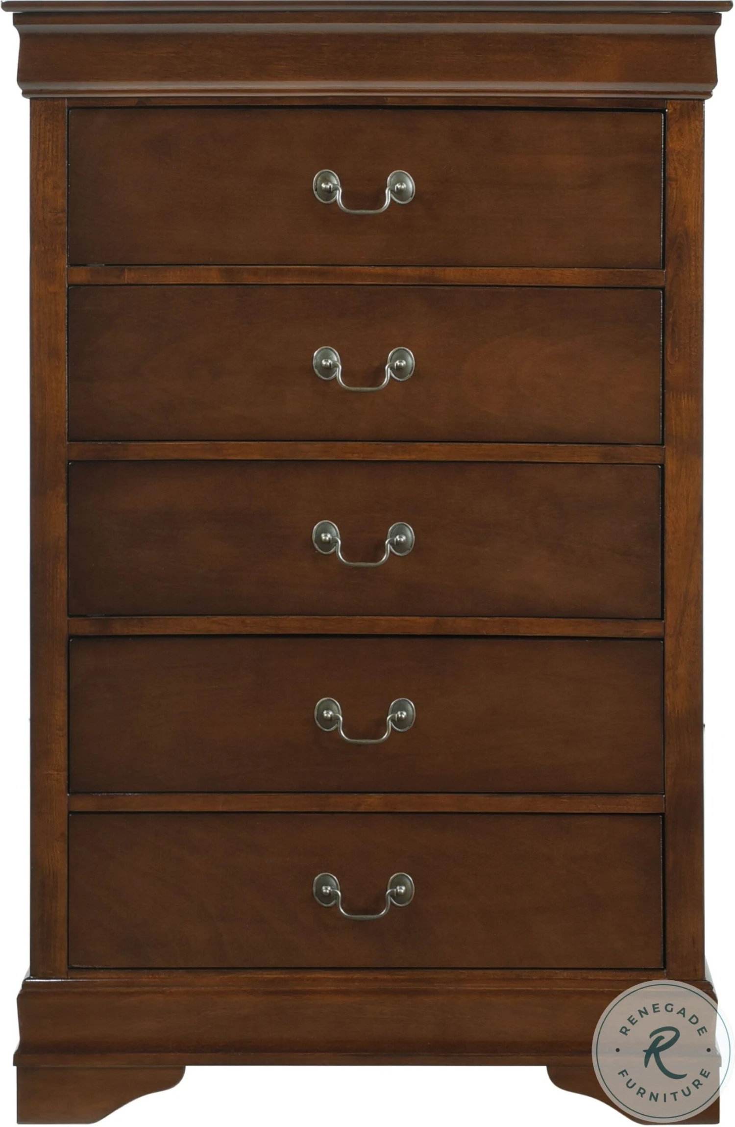 Mayville Brown Cherry Chest - Image 4