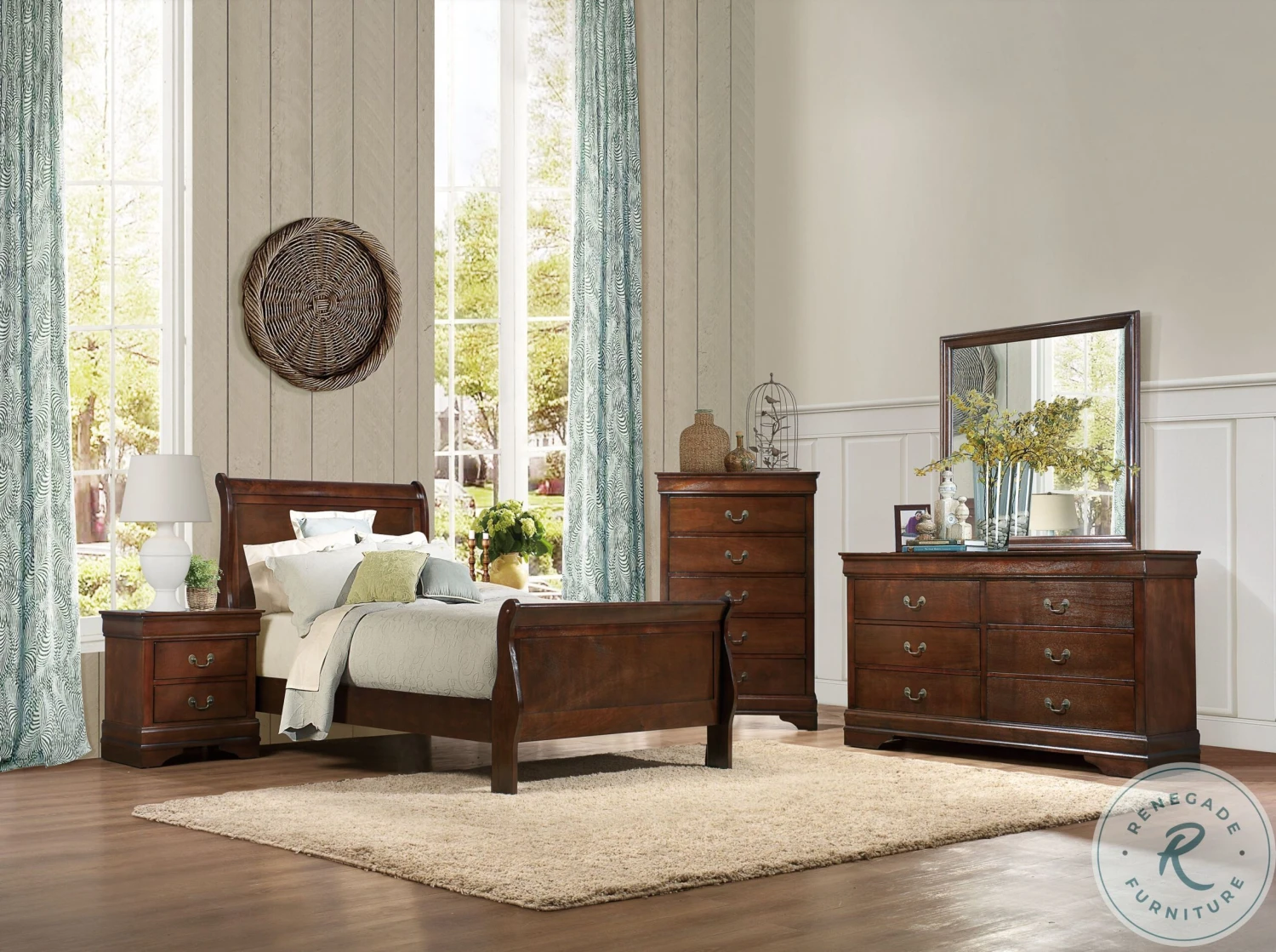 Mayville Brown Cherry Chest - Image 5