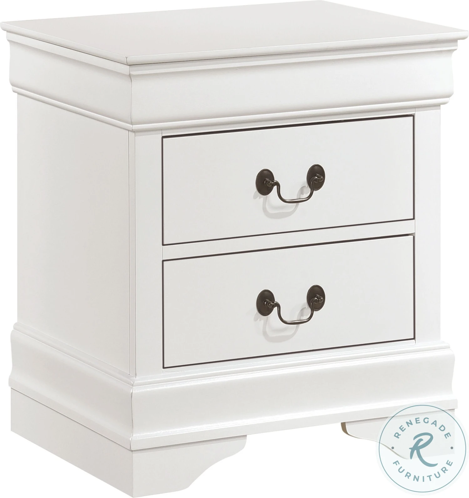 Mayville White Nightstand