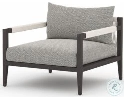 Sherwood Faye Ash And Bronze Outdoor Chair