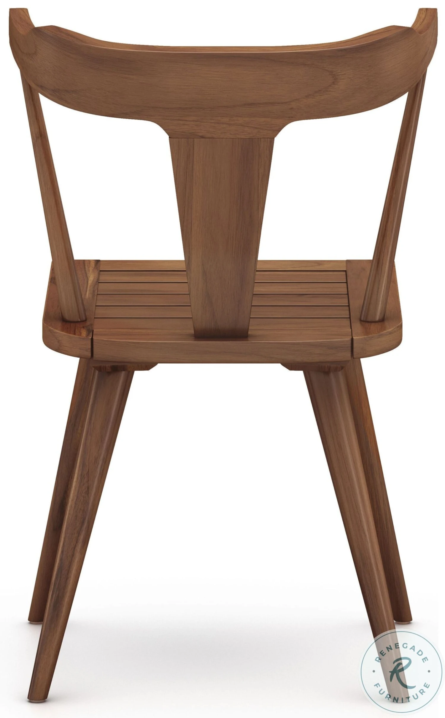 Coleson Natural Teak Outdoor Dining Chair - Image 5