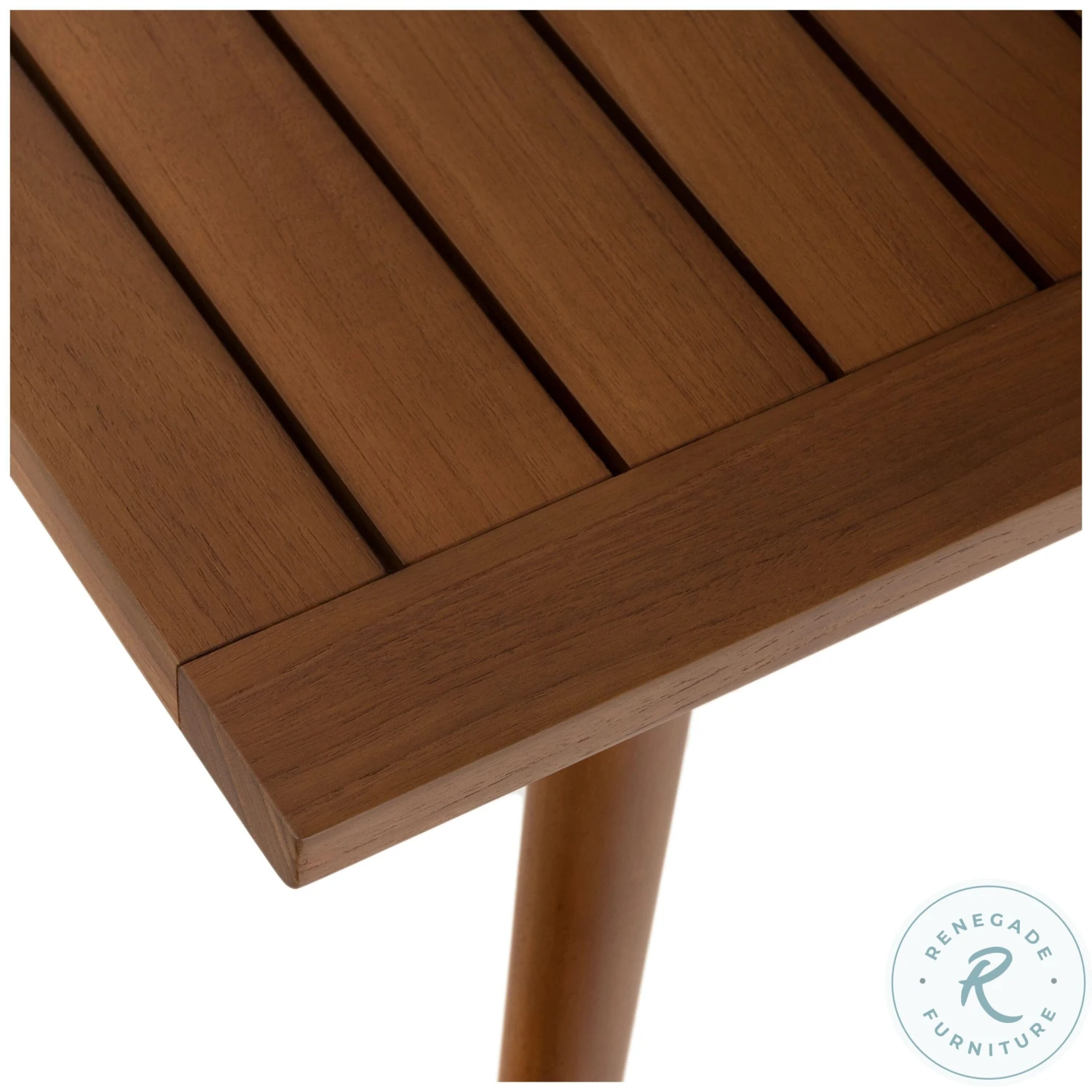 Coleson Natural Teak Outdoor Dining Chair - Image 7