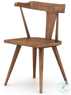 Coleson Natural Teak Outdoor Dining Chair