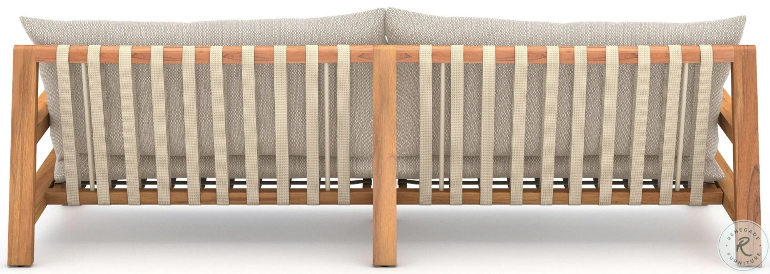 Soren Faye Sand And Natural Teak Outdoor Conversation Set - Image 5