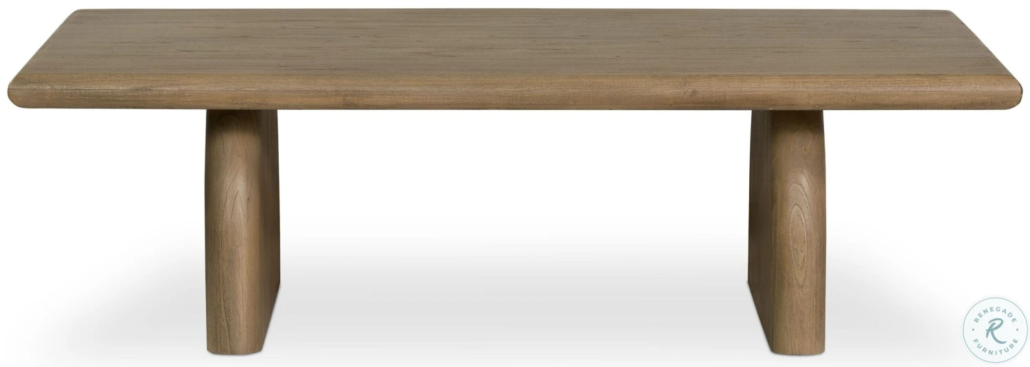 Sorrento Aged Drift Mindi Coffee Table - Image 2