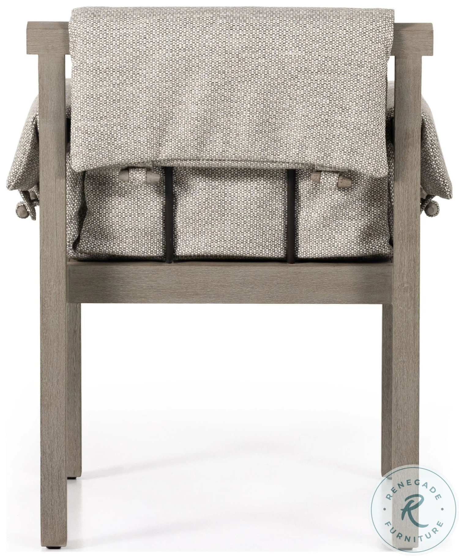 Galway Weathered Grey And Faye Ash Outdoor Dining Chair - Image 6