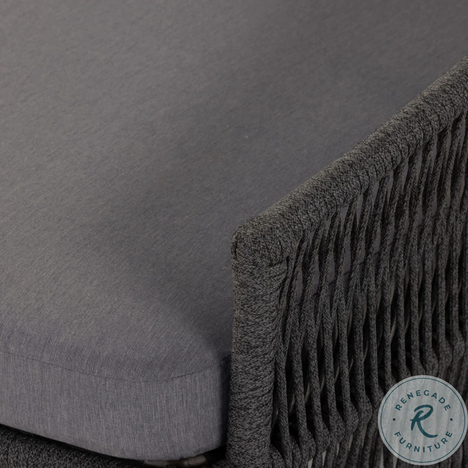 Porto Charcoal And Bronze And Dark Grey Outdoor Daybed - Image 7