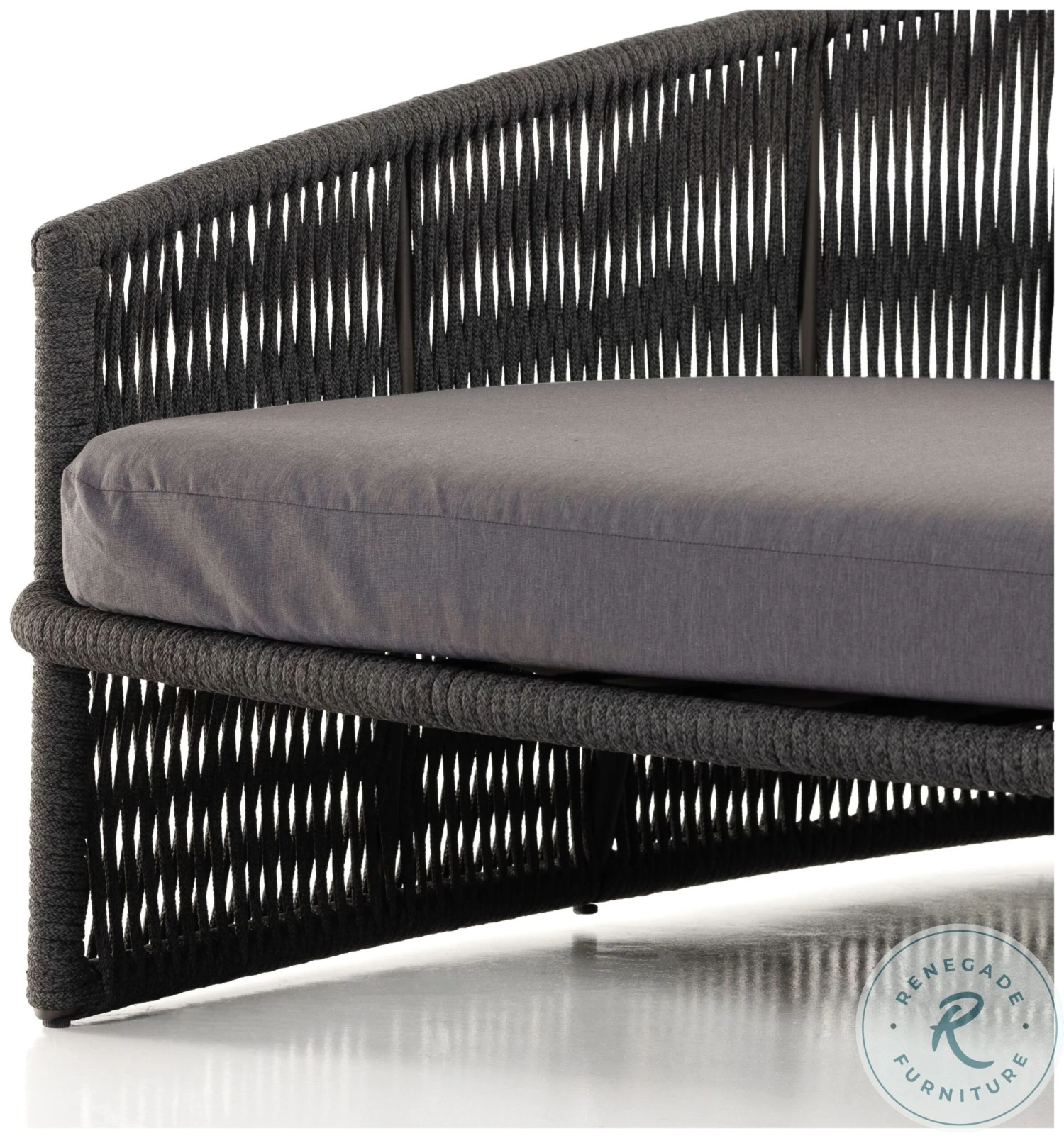 Porto Charcoal And Bronze And Dark Grey Outdoor Daybed - Image 10