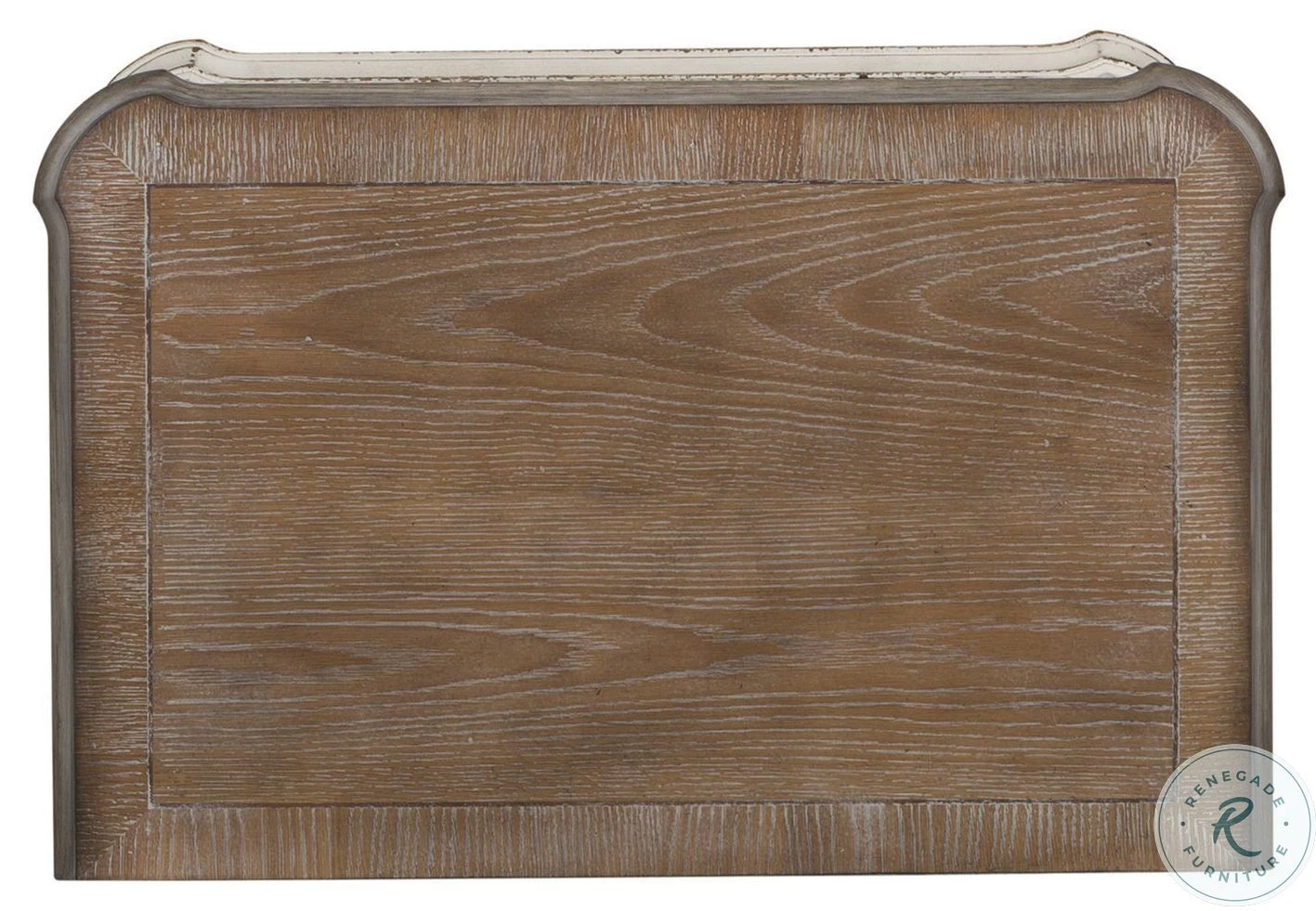 Magnolia Manor Antique White And Weathered Bark Jr Executive Media Lateral File Cabinet - Image 6