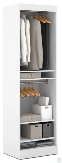 Nebula White 25" Storage Unit