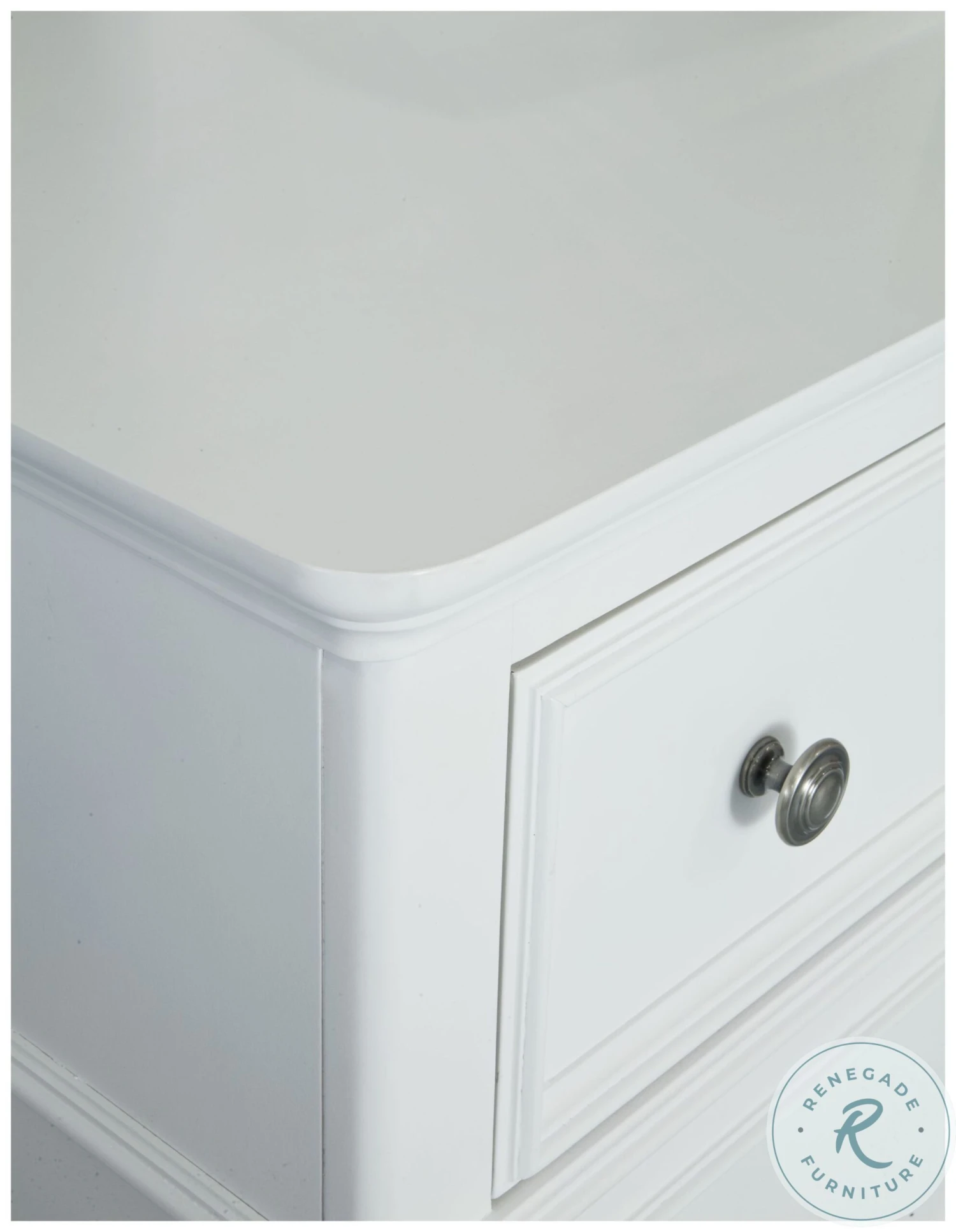 Madison Natural White Painted Youth Panel Bedroom Set - Image 7