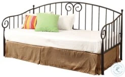 Grover Black Metal Twin Daybed