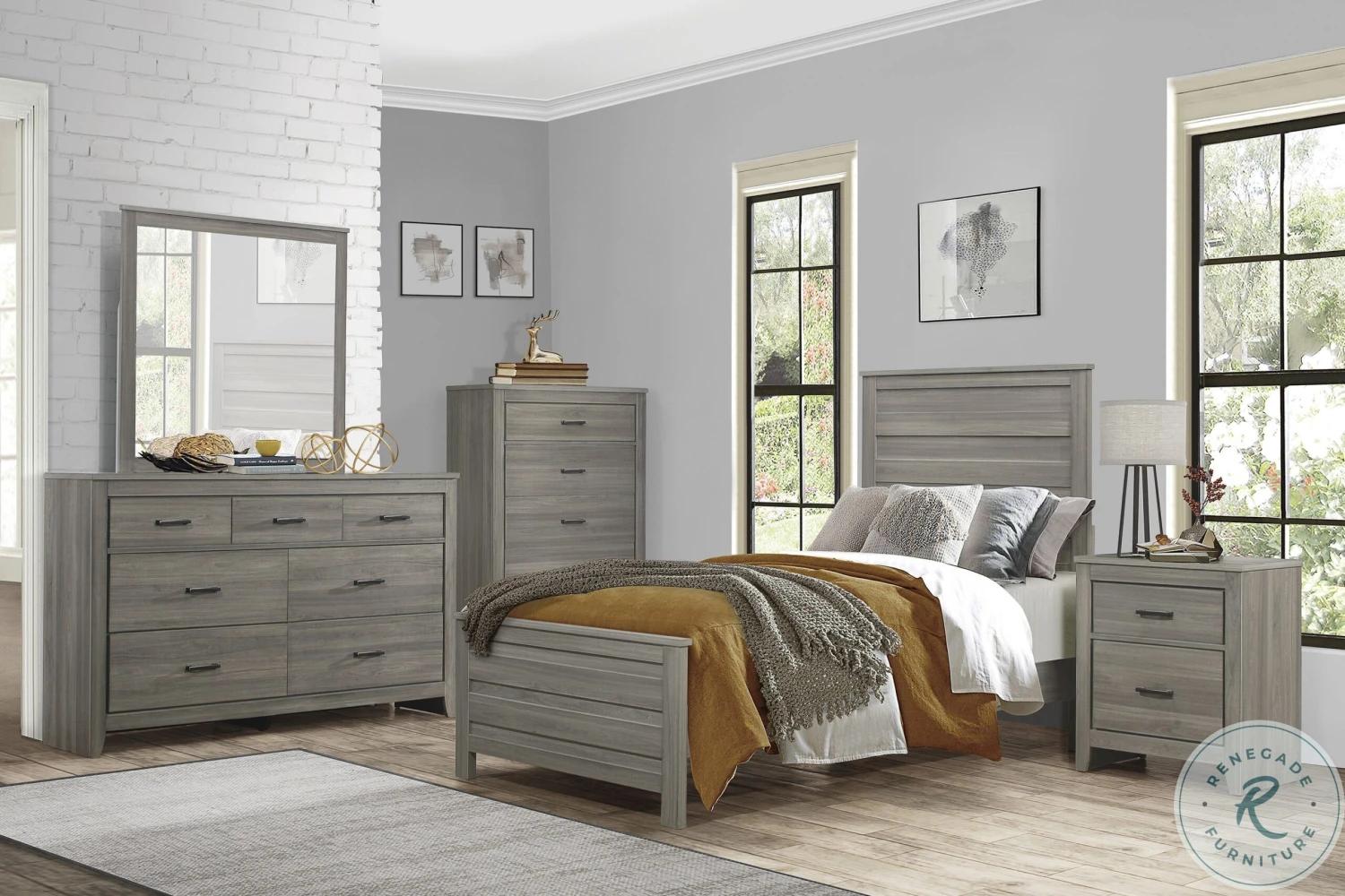 Waldorf Dark Gray Nightstand - Image 6