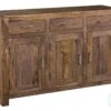 Brownstone Nut Brown 3 Door Sideboard