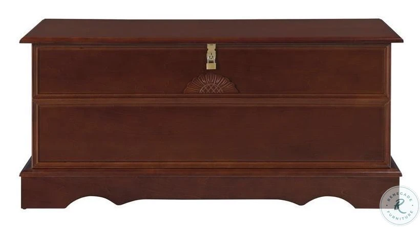 Paula Warm Brown Cedar Chest - Image 4