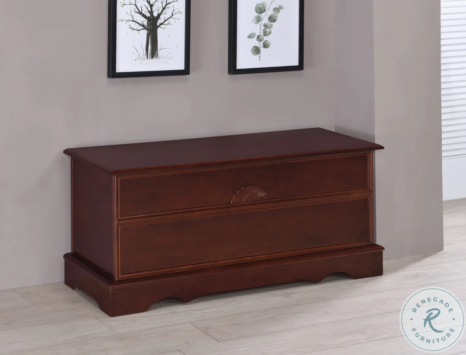 Paula Warm Brown Cedar Chest - Image 3