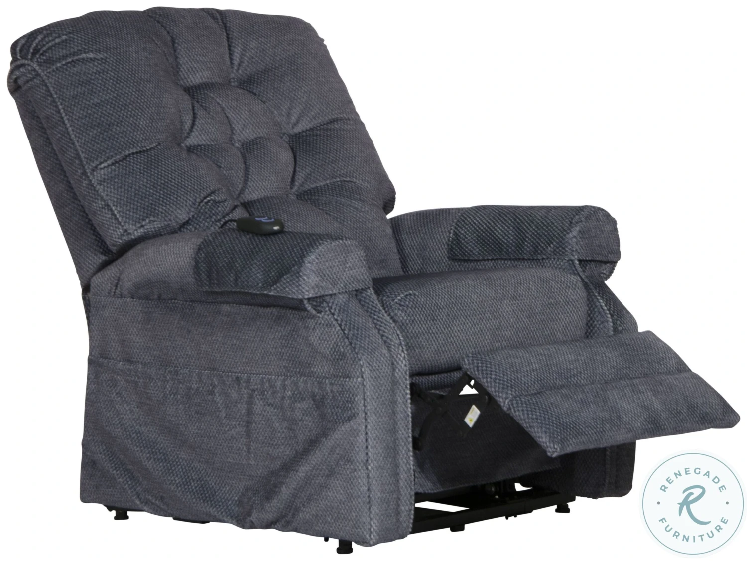 Patriot Slate Power Lift Recliner - Image 3