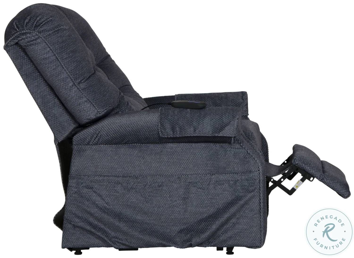 Patriot Slate Power Lift Recliner - Image 7
